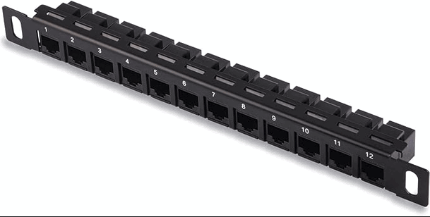 Image of a GeeekPi 12-Port Patch Panel